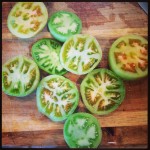 canning green tomatoes, verde