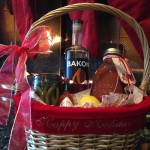 Bloody Mary Christmas Gift Basket | livinlovinfarmin.com