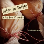 Udder to Butter | livinlovinfarmin.com