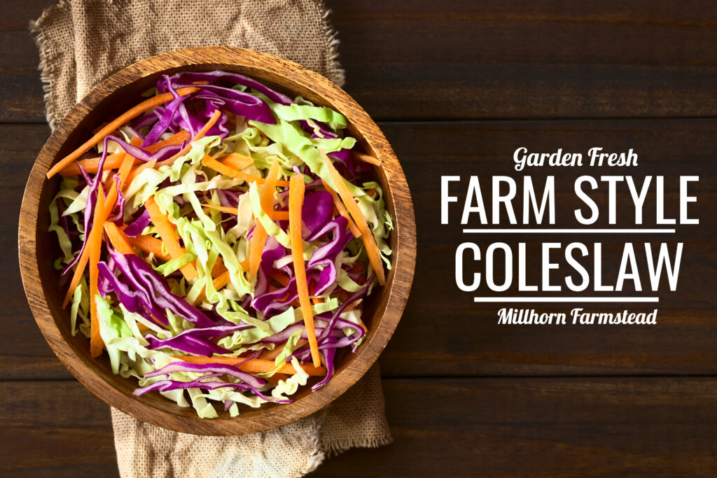 coleslaw, farm fresh, harvest, garden,