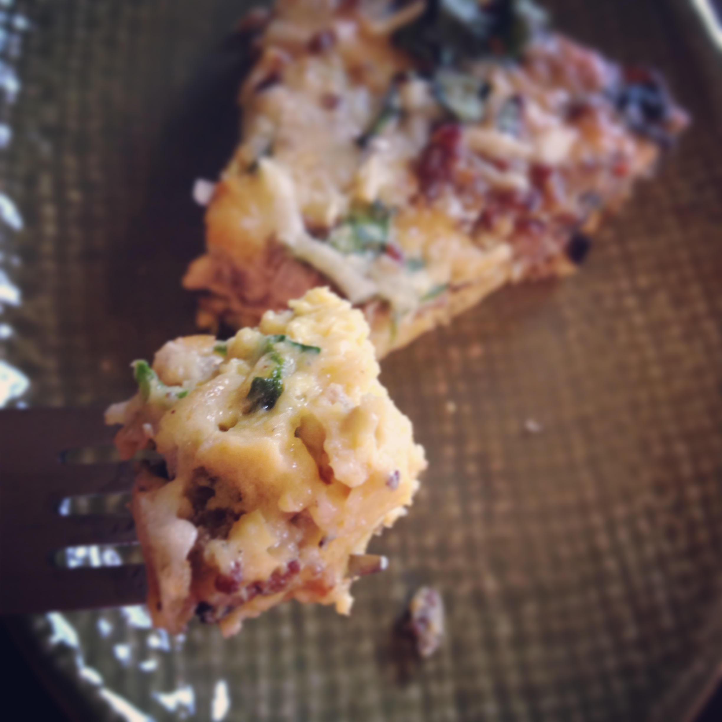 Mushroom, Chard and Sausage Swiss Frittata