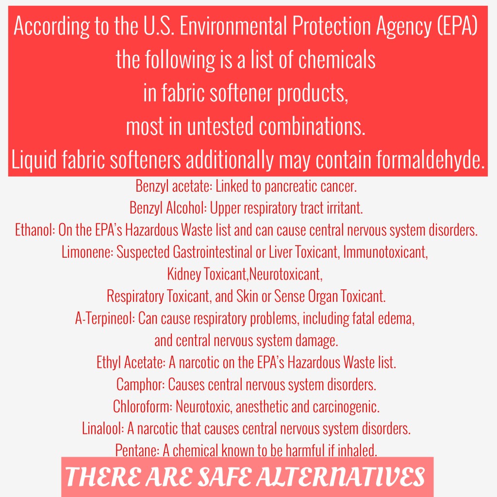 Dangers of Fabric Softeners and Dryer Sheets Millhorn Farmstead