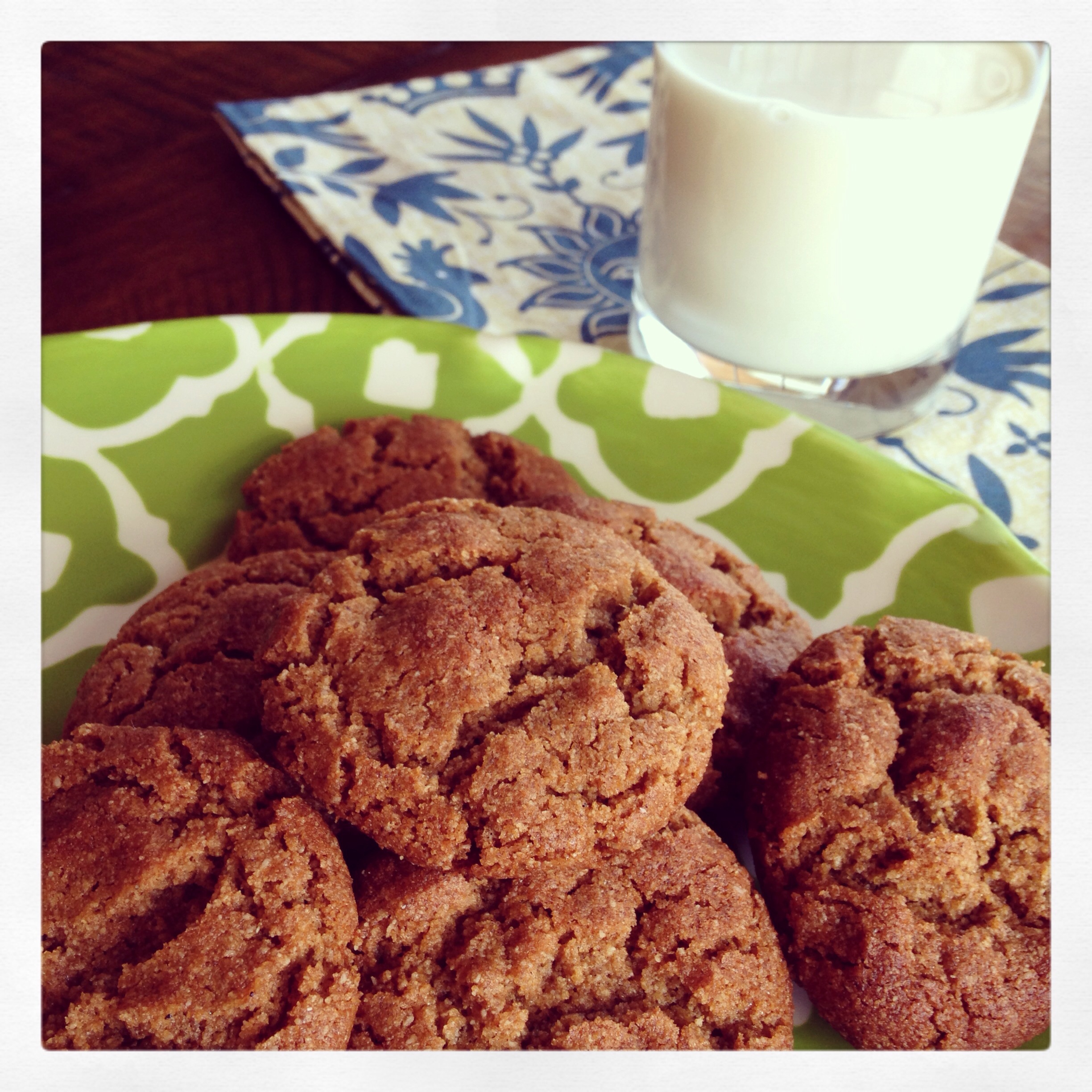 Paleo Molasses Cookies