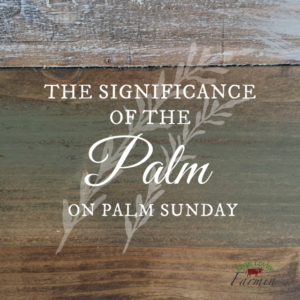 palm sunday, the meaning | homesteading | agrarian | livinlovinfarmin