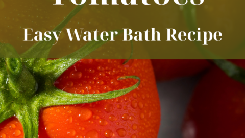 Canning Stewed Tomatoes: Easy Water Bath Recipe
