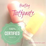 Homemade Toothpaste | livinlovinfarmin.com