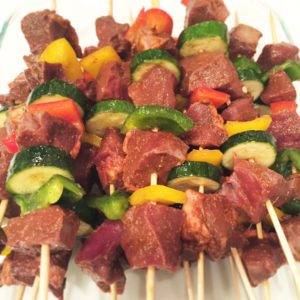 Grilled Beef Heart Skewers | Grassfed Girl | Homesteading | livinlovinfarmin.com