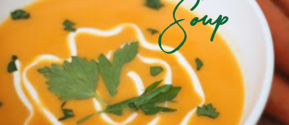 carrot and ginger soup, livinlovinfarmin