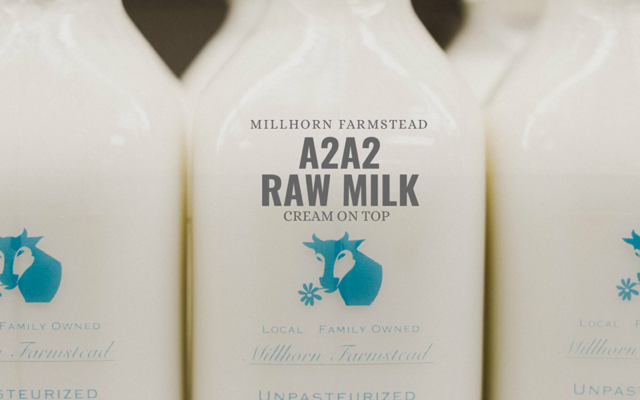 raw milk, a2a2, gut health