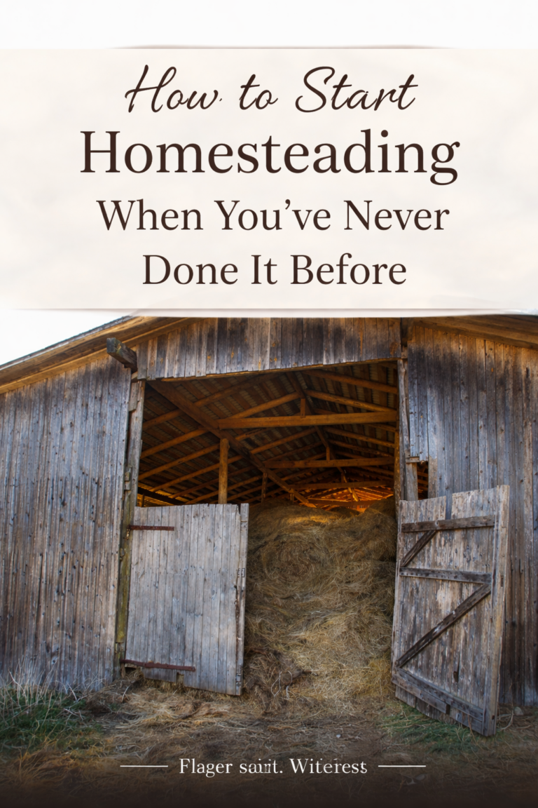Starting a Homestead and Feeling Overwhelmed?