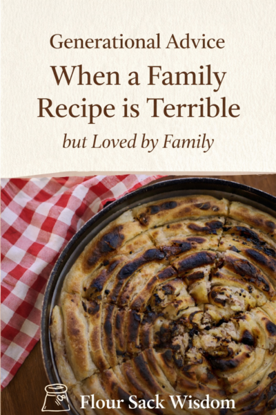 When a Family Recipe Is Terrible